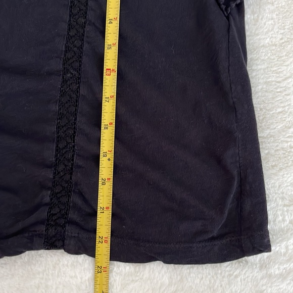 Caslon Pintuck Yoke Flutter Sleeves Top S - Picture 5 of 8